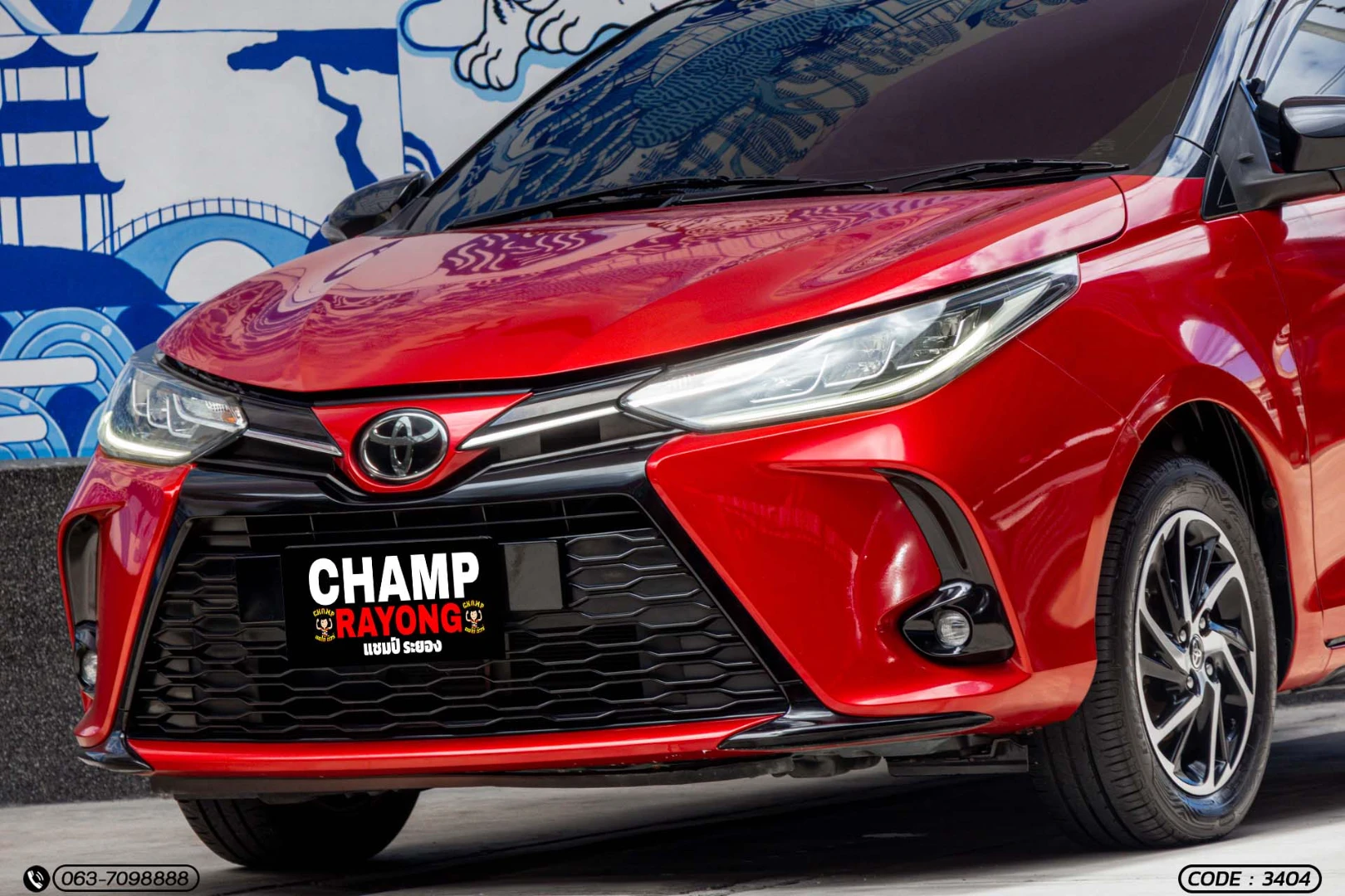 Toyota YARIS 1.2 SPORT PREMIUM (BLACK ROOF) (MY20) - ภาพย่อที่ 3