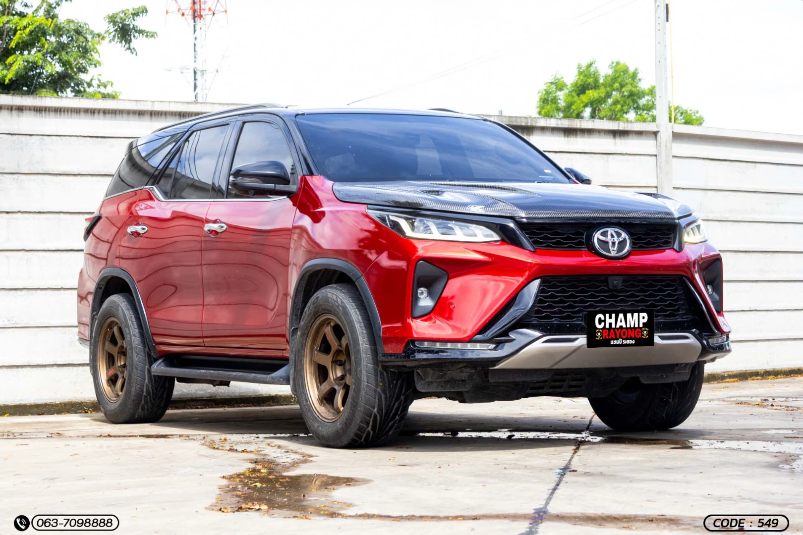 Toyota FORTUNER 2.4 LEGENDER 4WD - ภาพย่อที่ 3