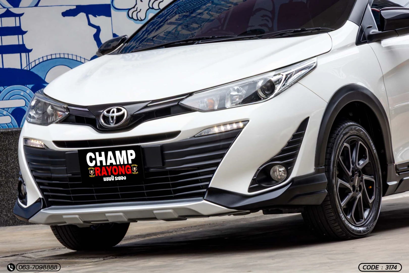 Toyota YARIS 1.2 SPORT PREMIUM (BLACK ROOF) (MY20) - ภาพย่อที่ 3