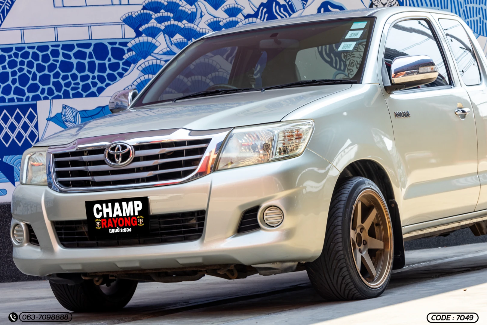 Toyota HILUX VIGO CHAMP SMART CAB 2.7 J (CNG) - ภาพย่อที่ 3