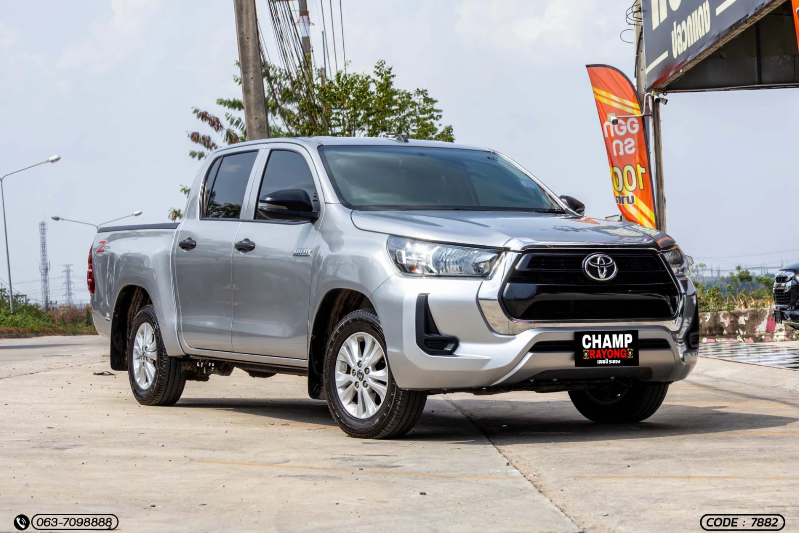 Toyota HILUX REVO DOUBLE CAB 2.4 ENTRY Z EDITION (MY22) - ภาพย่อที่ 3