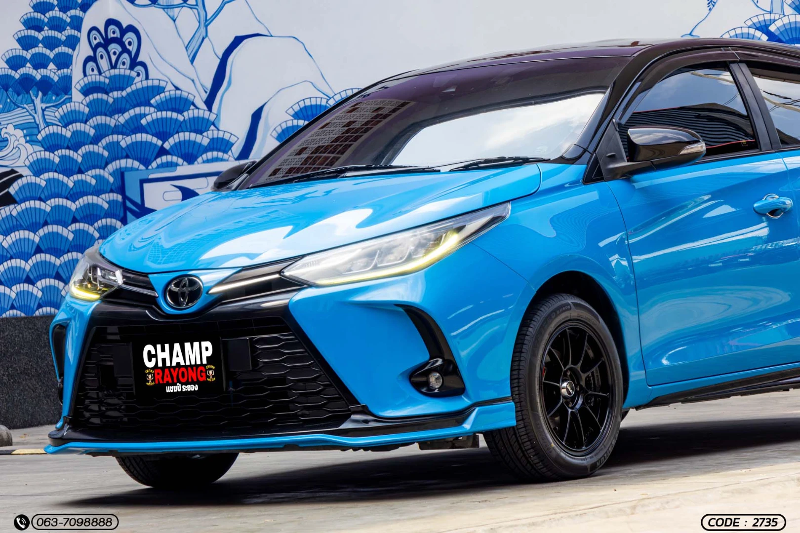 Toyota YARIS 1.2 SPORT PREMIUM (BLACK ROOF) (MY20) - ภาพย่อที่ 3