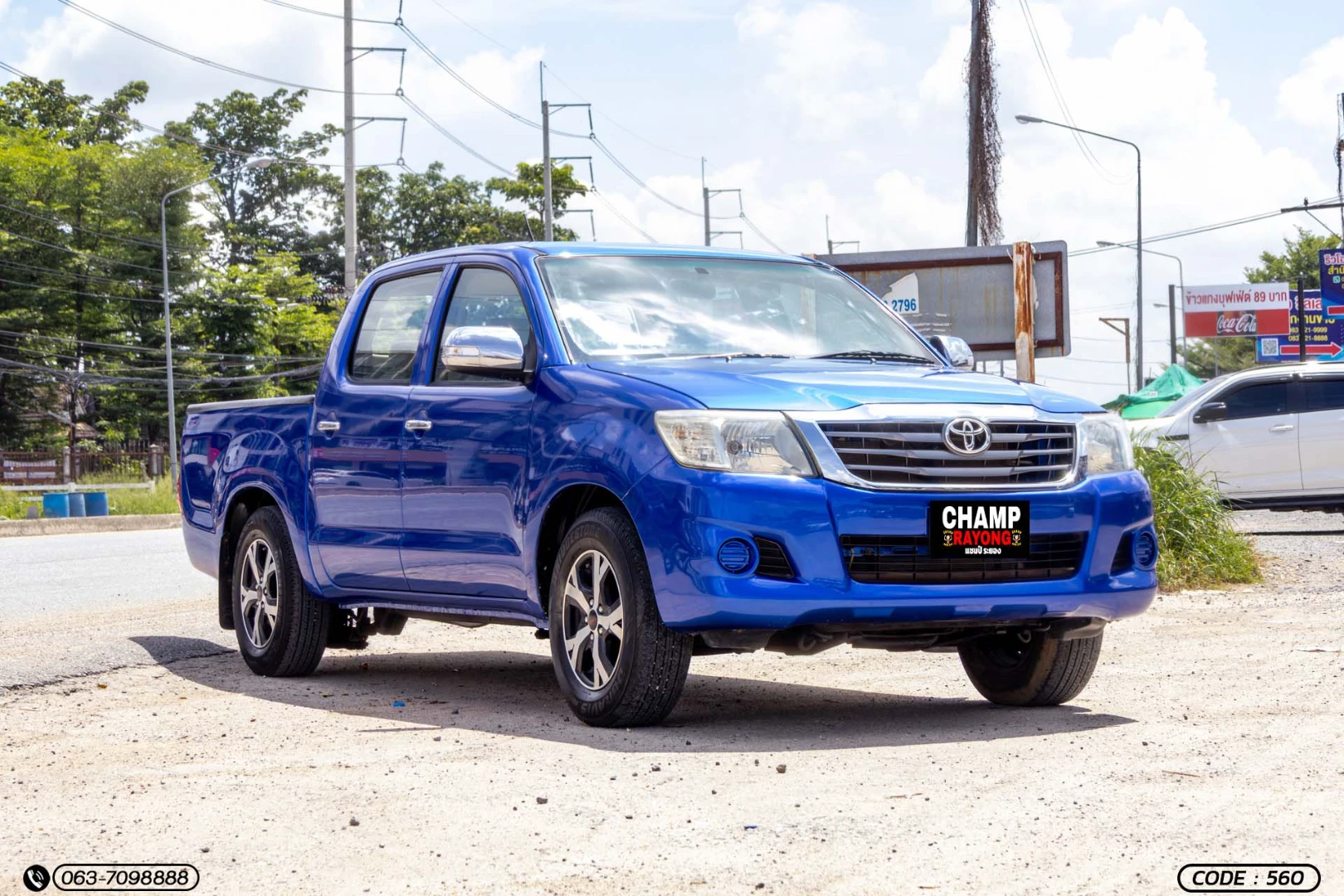 Toyota HILUX VIGO CHAMP DOUBLE CAB 2.7 E - ภาพย่อที่ 3
