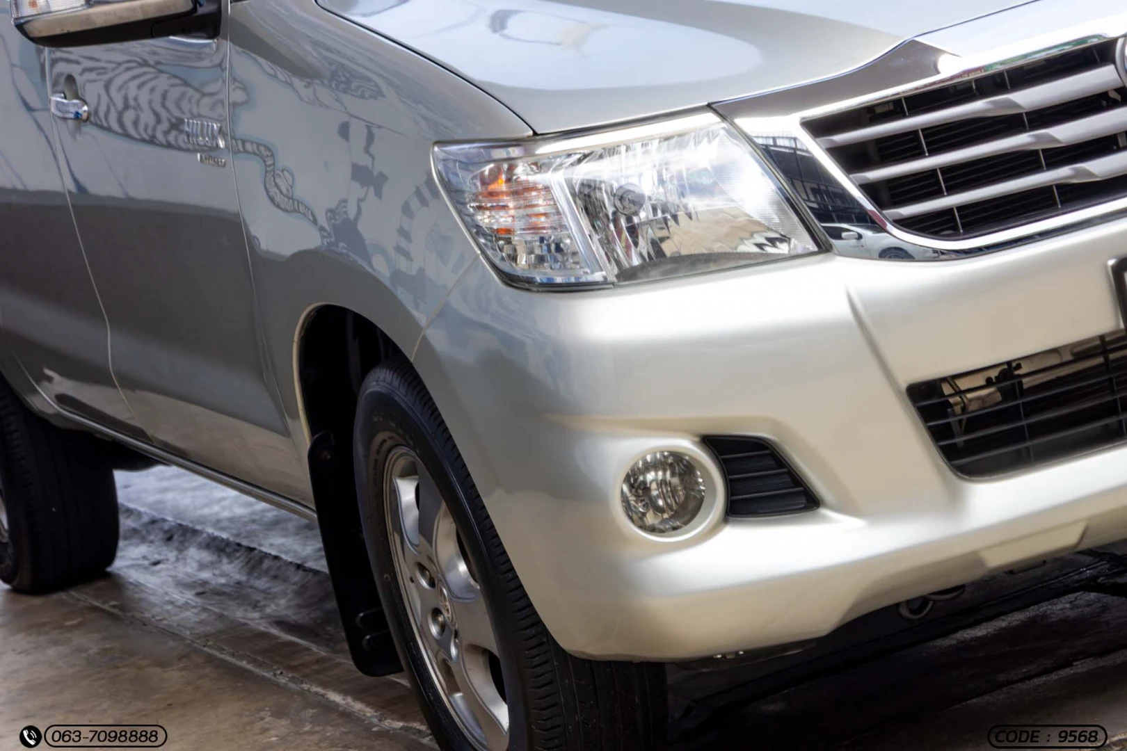 Toyota HILUX VIGO CHAMP DOUBLE CAB 2.5 E VNT - ภาพย่อที่ 4