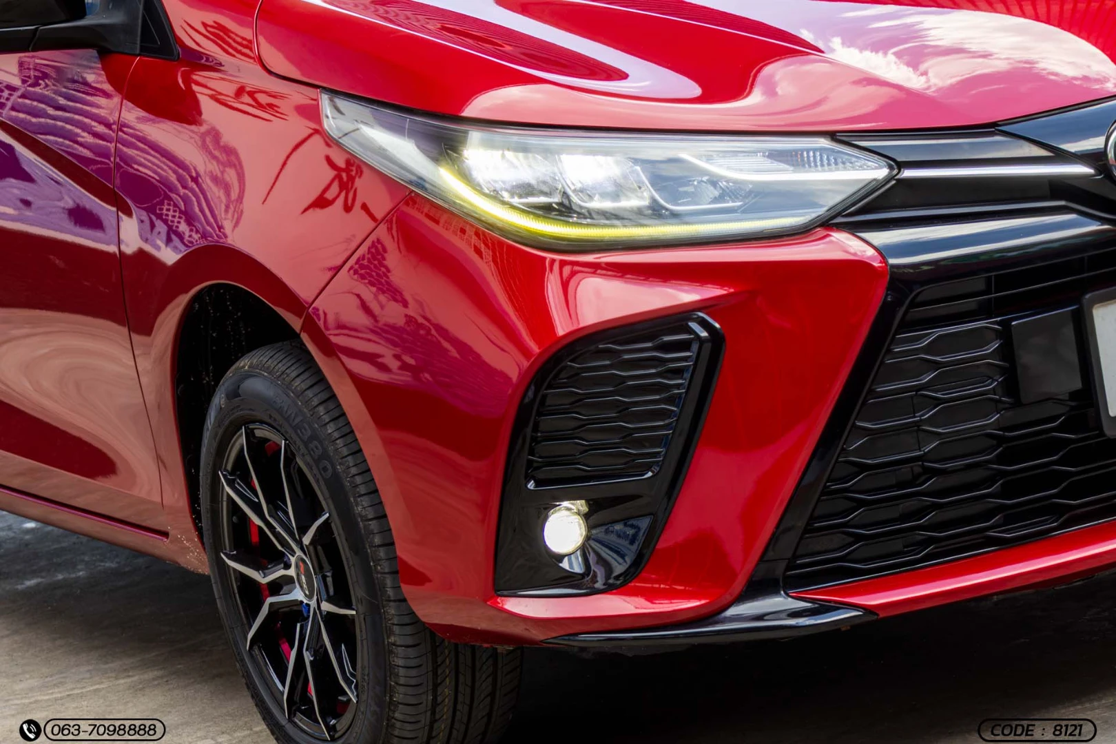 Toyota YARIS 1.2 SPORT PREMIUM X (BLACK ROOF) X-URBAN (MY20) (MNC) - ภาพย่อที่ 4