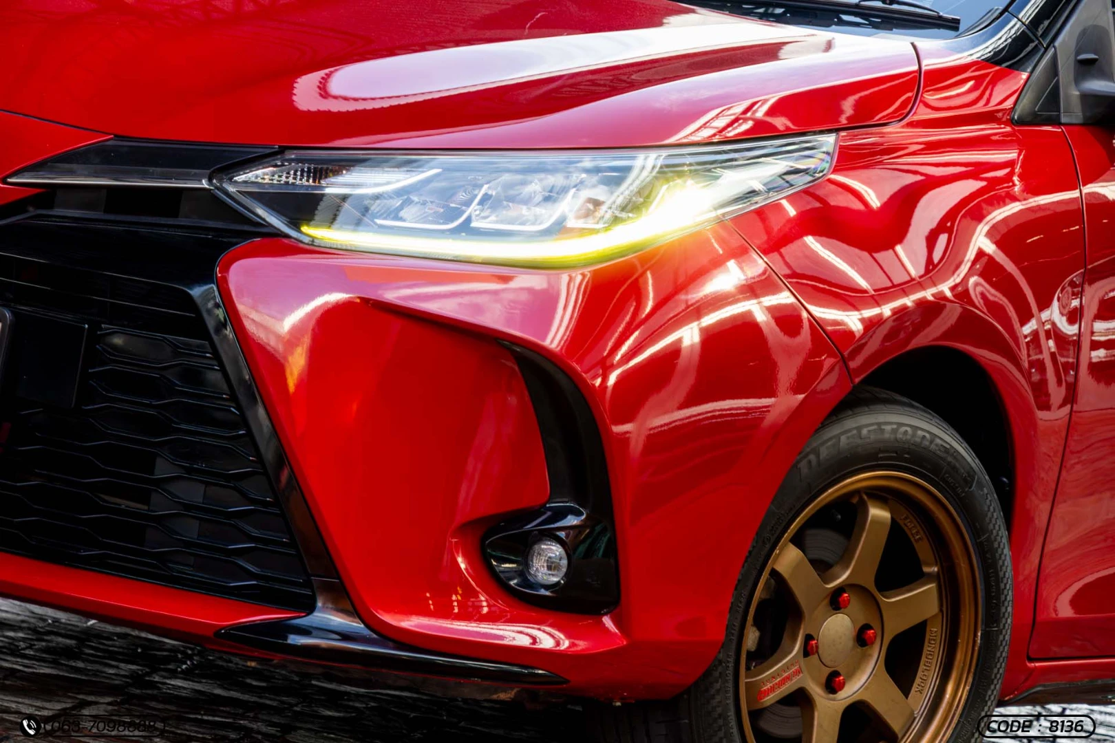 Toyota YARIS 1.2 SPORT PREMIUM (BLACK ROOF) (MY20) - ภาพย่อที่ 6