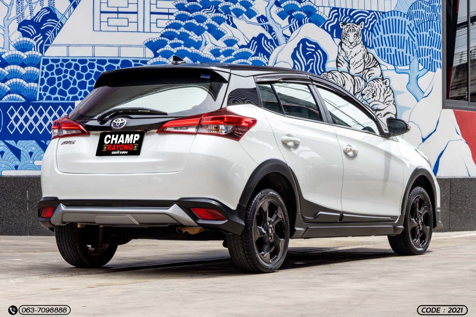 Toyota YARIS 1.2 SPORT PREMIUM X (BLACK ROOF) X-URBAN (MY20) (MNC) - ภาพย่อที่ 7