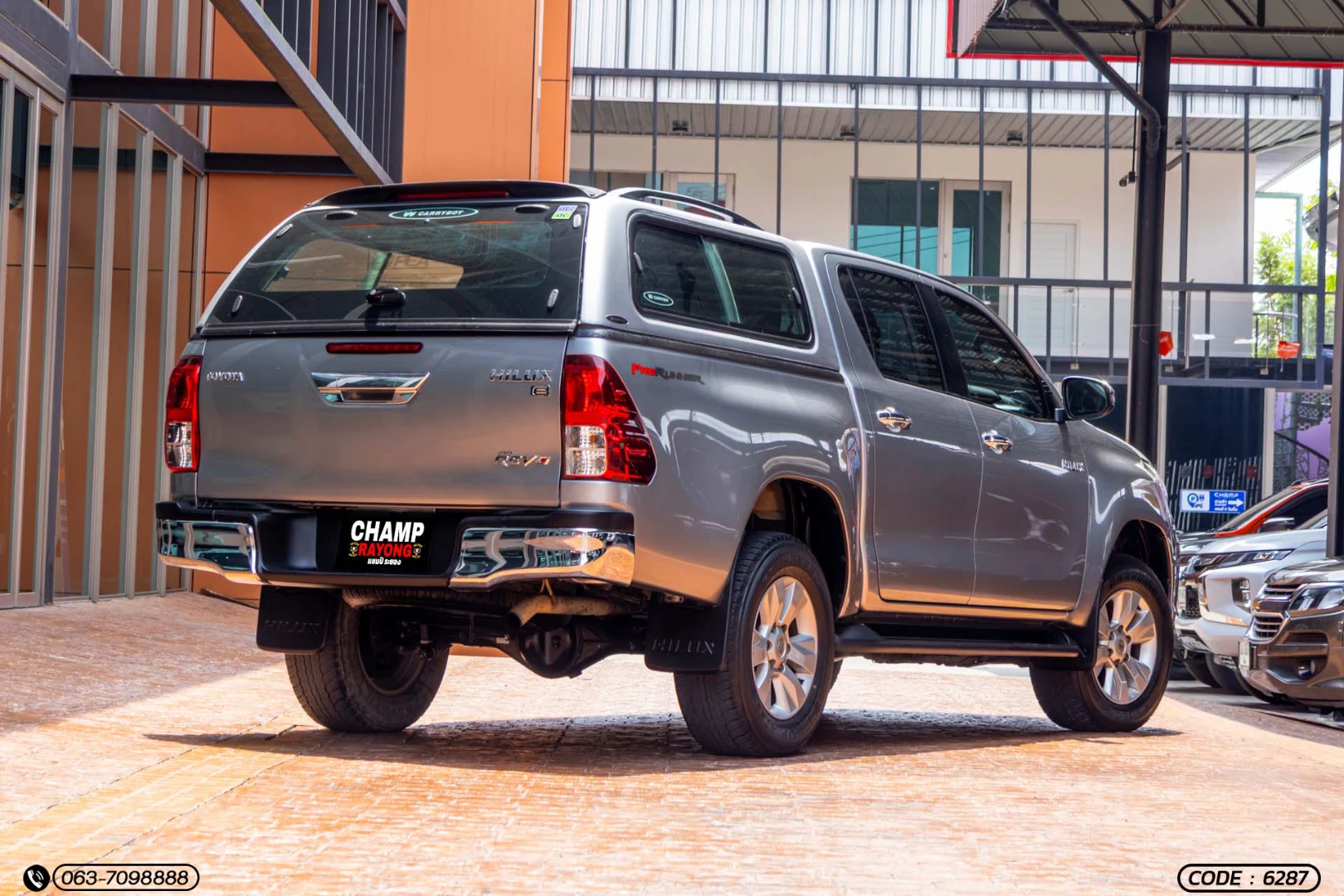 Toyota HILUX REVO DOUBLE CAB 2.4 E PRERUNNER - ภาพย่อที่ 7