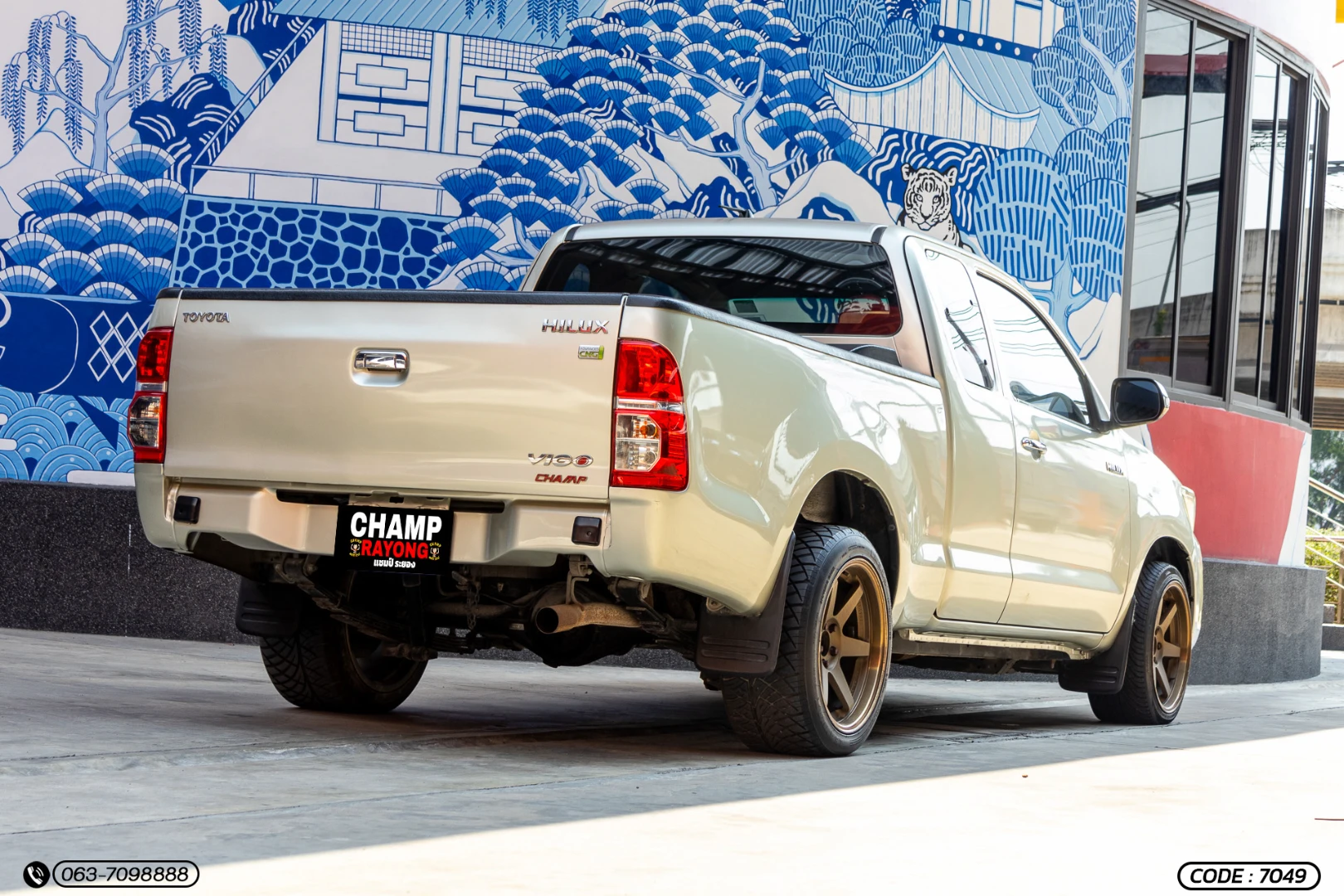 Toyota HILUX VIGO CHAMP SMART CAB 2.7 J (CNG) - ภาพย่อที่ 7