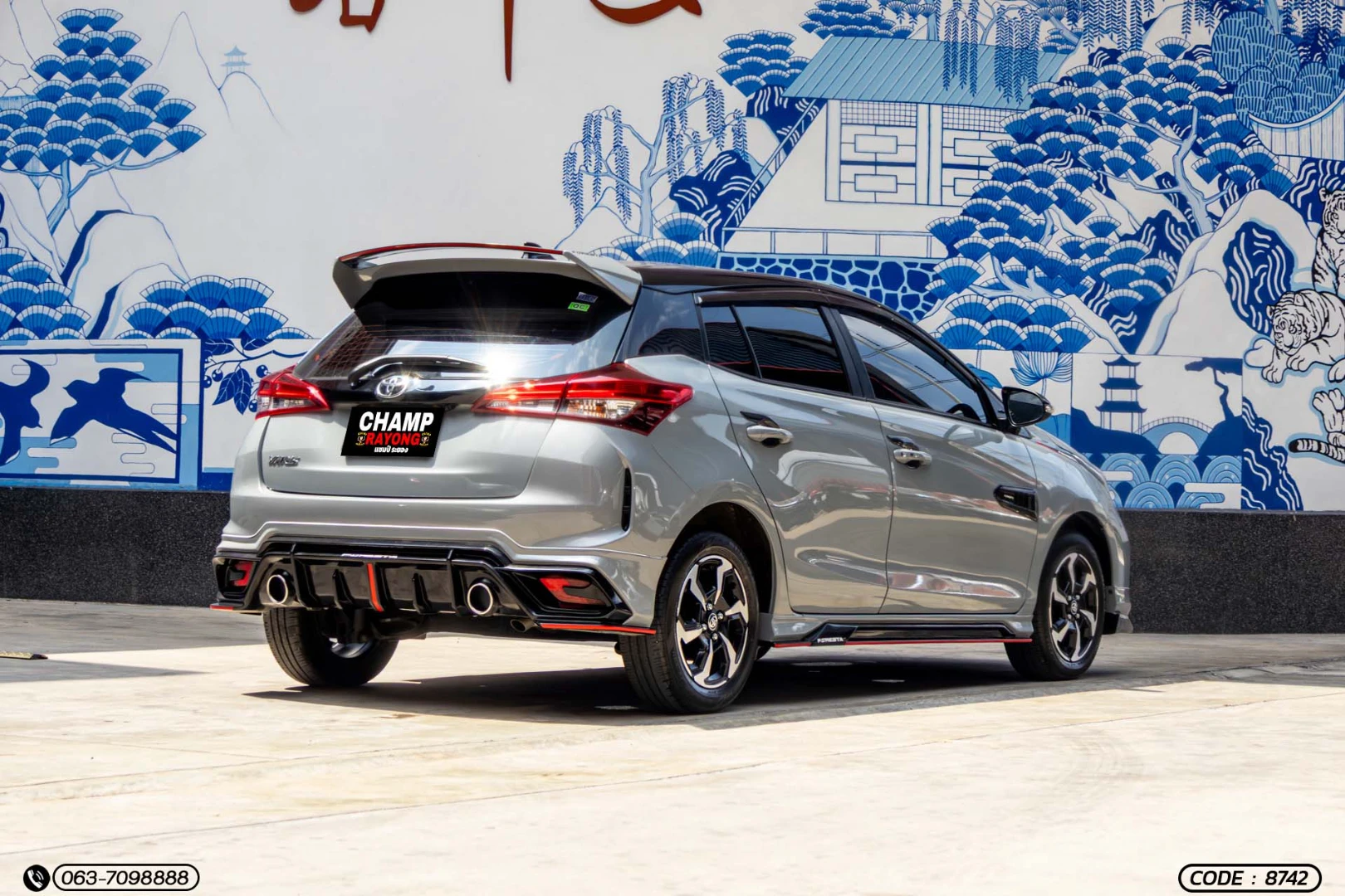 Toyota YARIS 1.2 PREMIUM (BLACK ROOF) (MY23) - ภาพย่อที่ 7