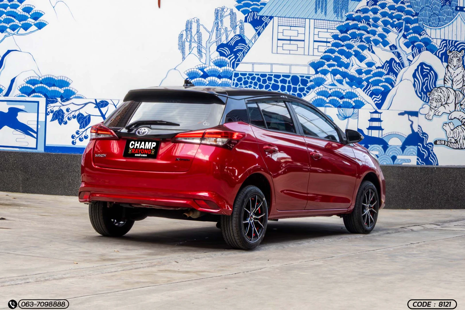 Toyota YARIS 1.2 SPORT PREMIUM X (BLACK ROOF) X-URBAN (MY20) (MNC) - ภาพย่อที่ 7