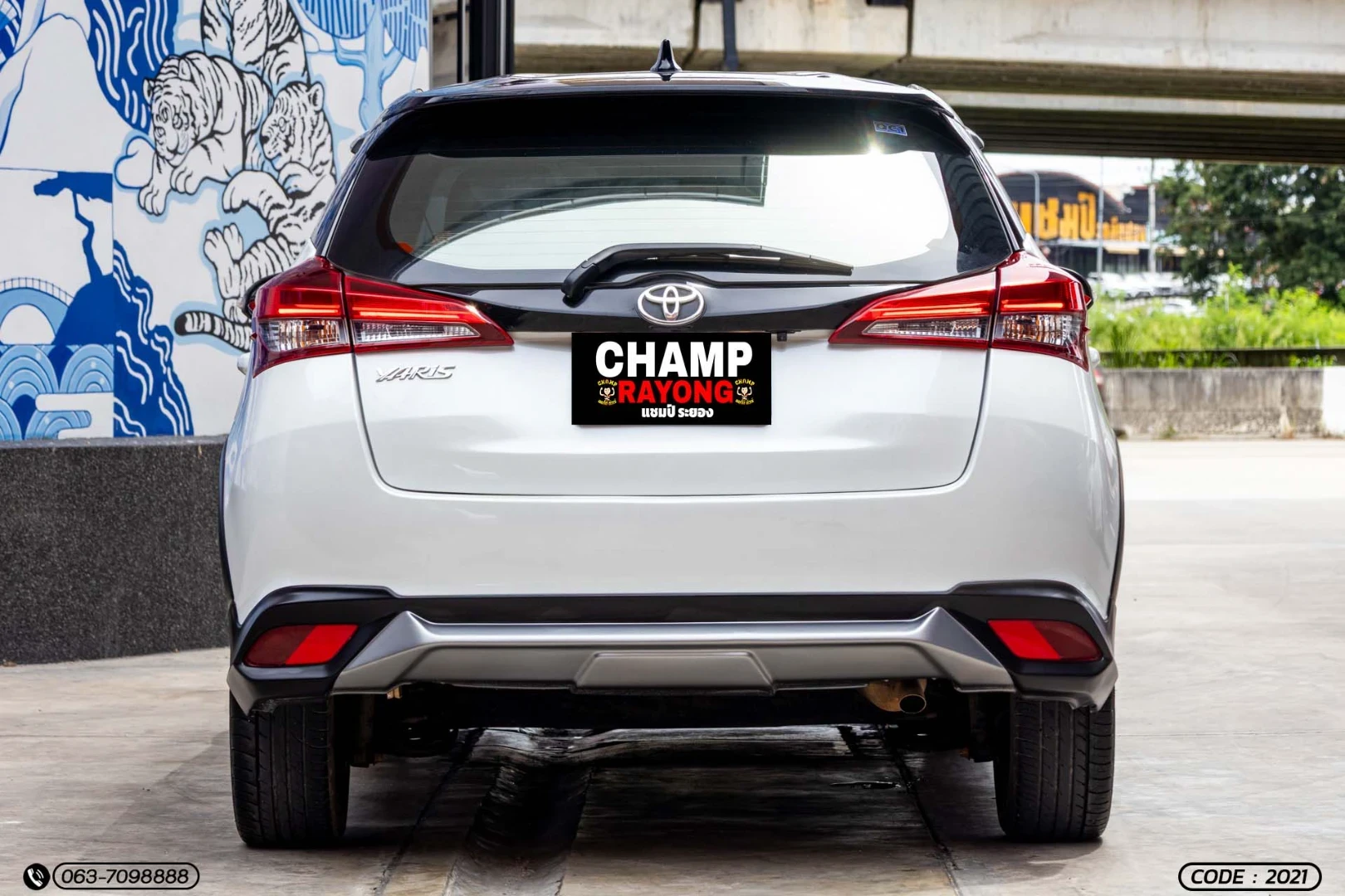 Toyota YARIS 1.2 SPORT PREMIUM X (BLACK ROOF) X-URBAN (MY20) (MNC) - ภาพย่อที่ 8