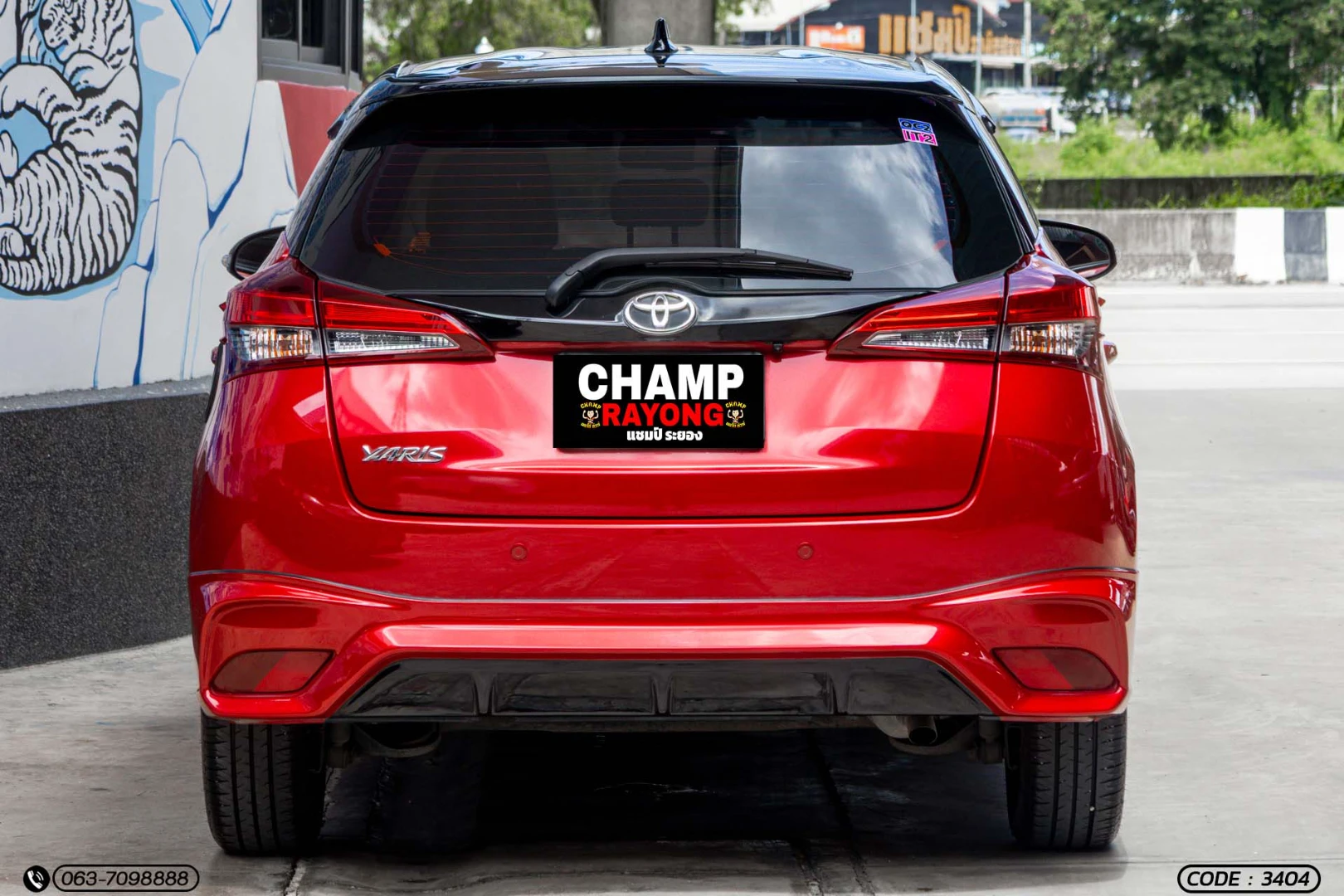 Toyota YARIS 1.2 SPORT PREMIUM (BLACK ROOF) (MY20) - ภาพย่อที่ 8