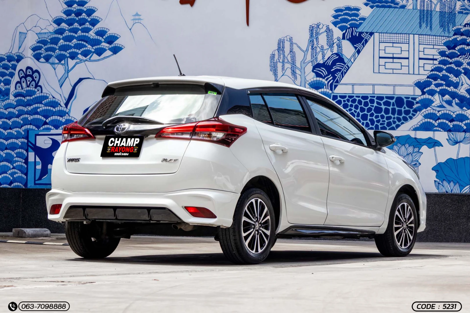 Toyota YARIS 1.2 SPORT PREMIUM PLAY LIMITED EDITION (MY20) - ภาพย่อที่ 7