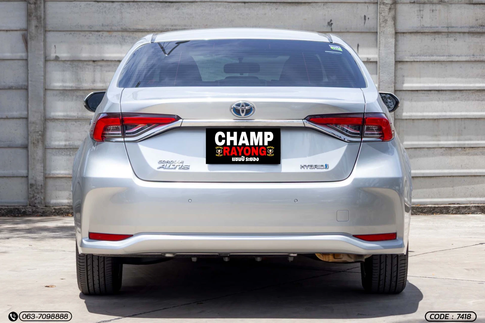 Toyota COROLLA ALTIS 1.8 HYBRID MID (MY19) - ภาพย่อที่ 8
