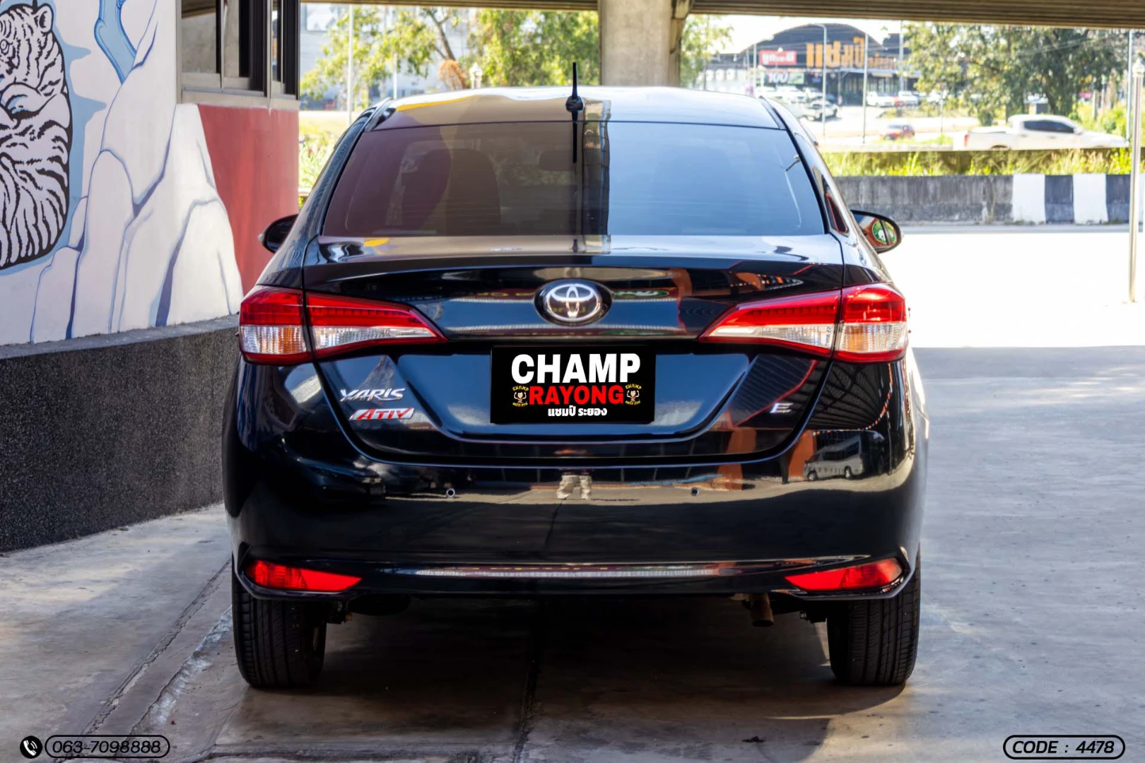 Toyota YARIS ATIV 1.2 ENTRY (MY20) - ภาพย่อที่ 8