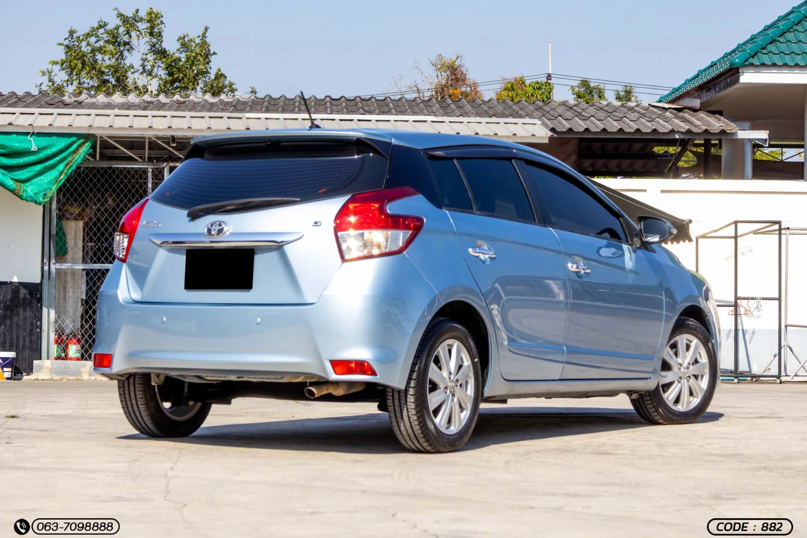 Toyota YARIS 1.2 G - ภาพย่อที่ 8