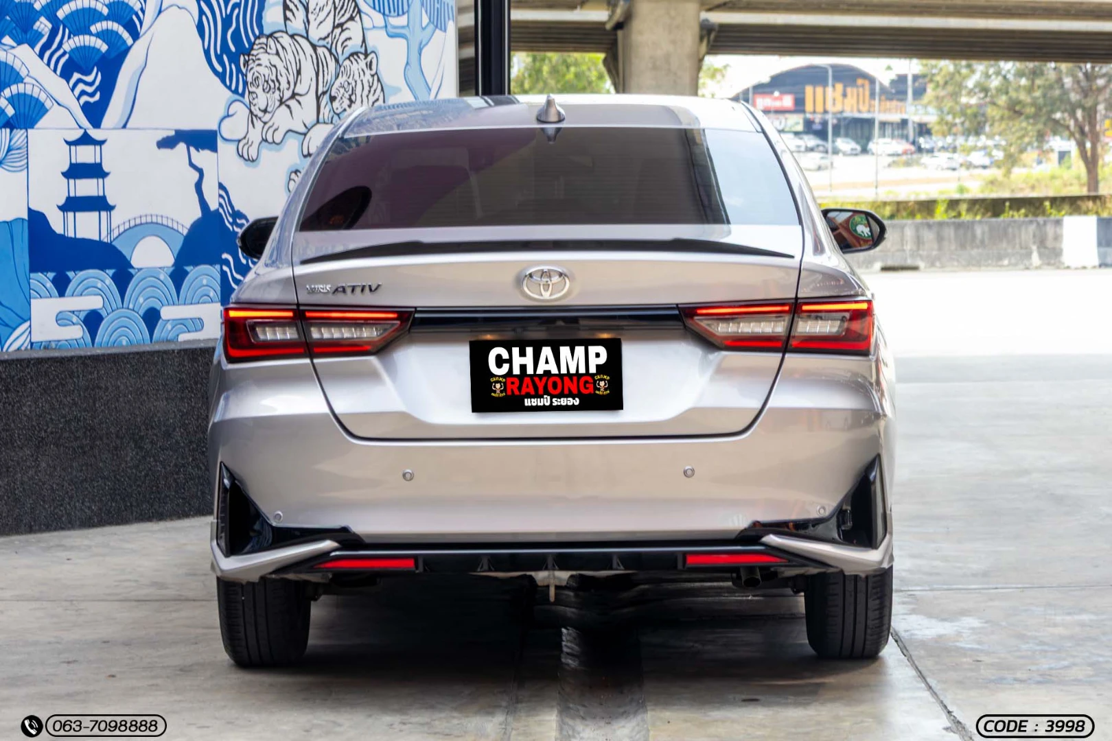 Toyota YARIS ATIV 1.2 PREMIUM (MY22) - ภาพย่อที่ 8