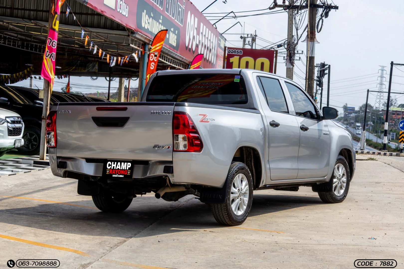 Toyota HILUX REVO DOUBLE CAB 2.4 ENTRY Z EDITION (MY22) - ภาพย่อที่ 8