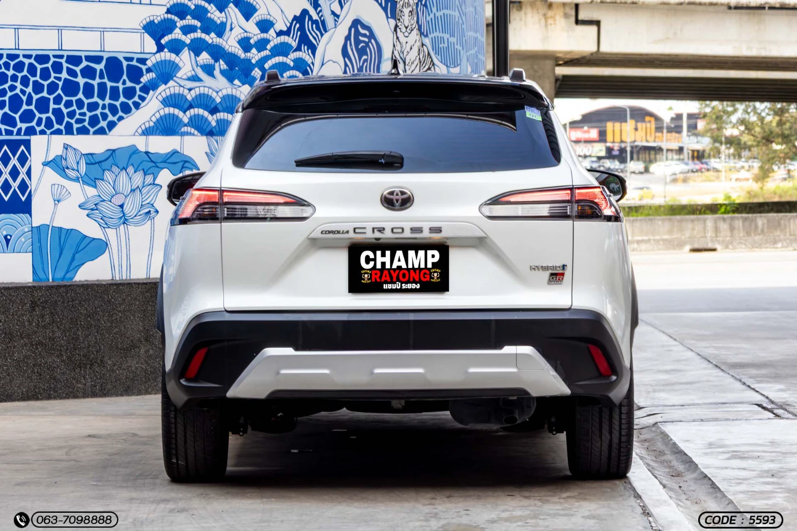 Toyota COROLLA CROSS 1.8 HYBRID GR SPORT - ภาพย่อที่ 8