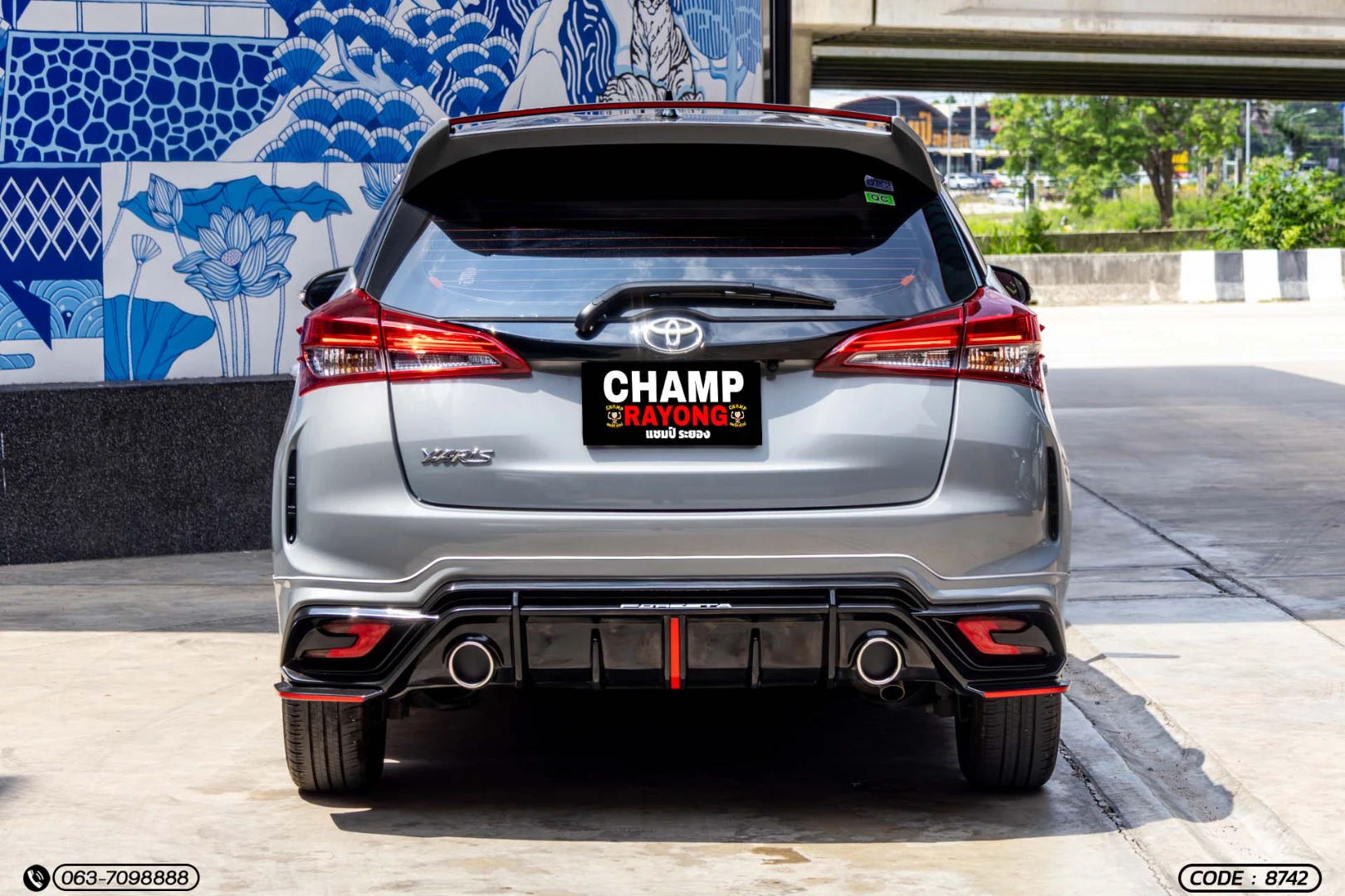 Toyota YARIS 1.2 PREMIUM (BLACK ROOF) (MY23) - ภาพย่อที่ 8