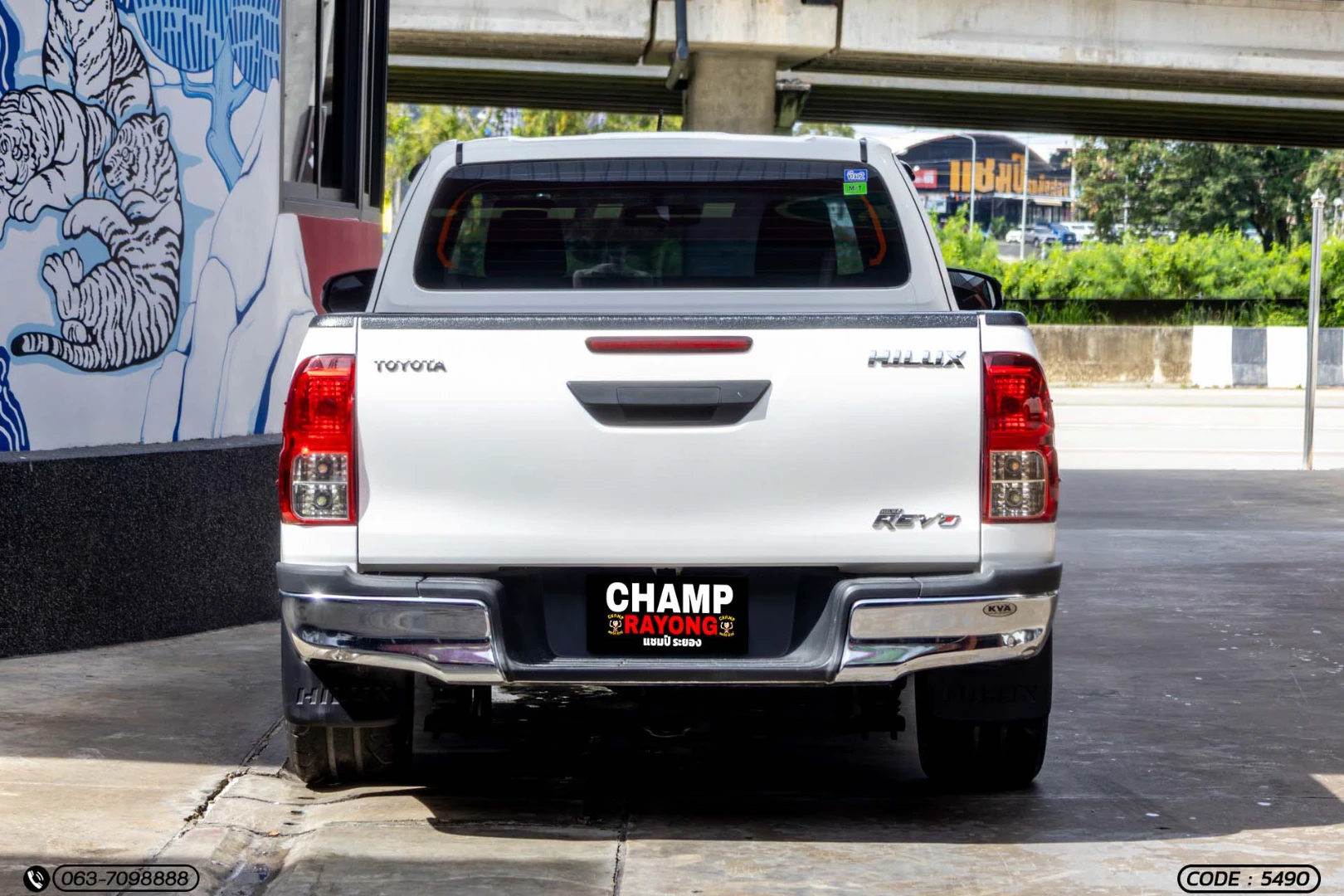 Toyota HILUX REVO SMART CAB 2.4 ENTRY Z EDITION (MY22) - ภาพย่อที่ 8