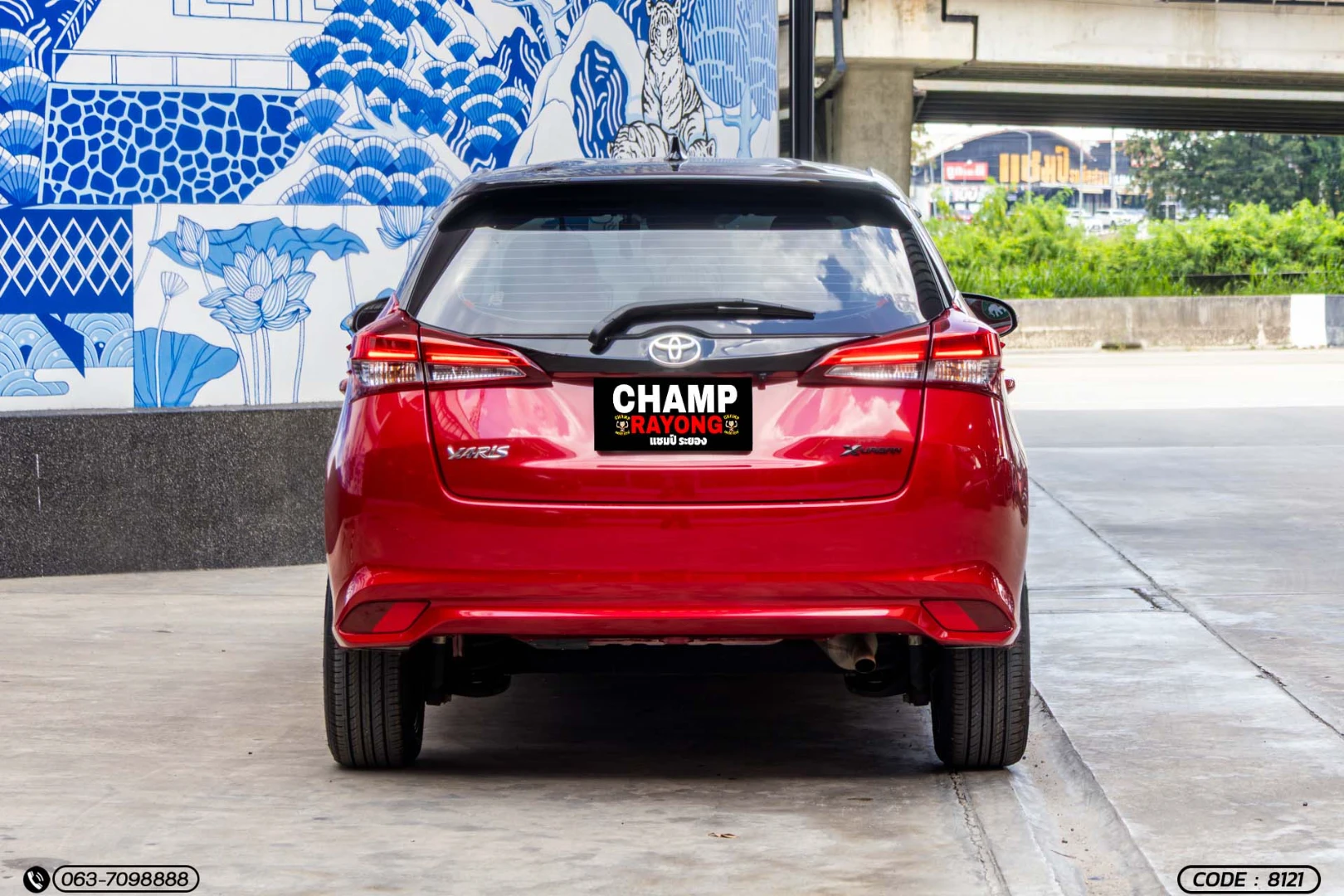 Toyota YARIS 1.2 SPORT PREMIUM X (BLACK ROOF) X-URBAN (MY20) (MNC) - ภาพย่อที่ 8